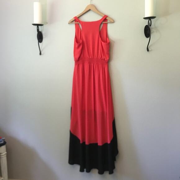 Studio Y High Low Maxi Dress Sleeveless Pink - Picture 2 of 6